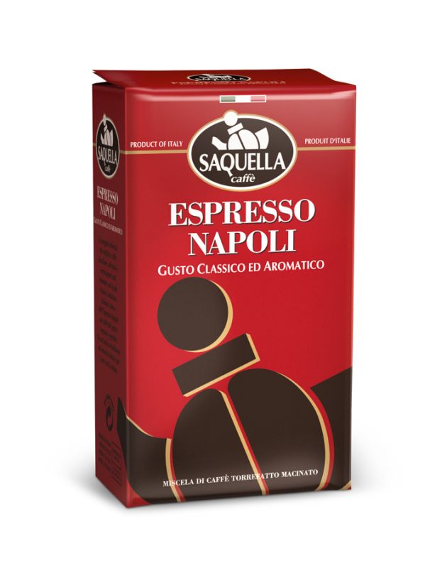 Espresso Napoli mletá Saquella