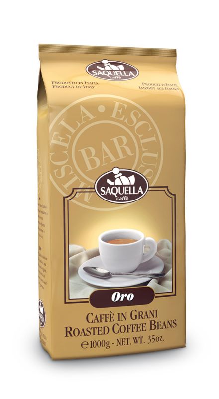 Oro Miscela zrnková káva Saquella